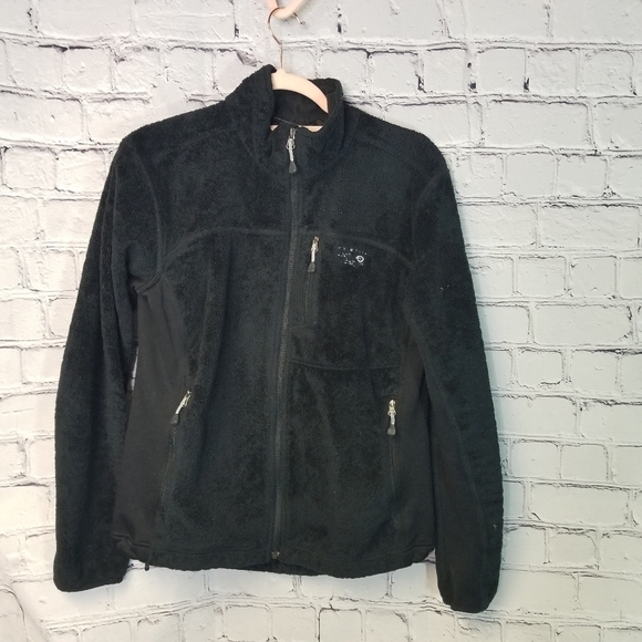 Mountain Hardwear black plush fleece jacket - Picture 2 of 7